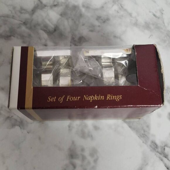 Vintage Napkin Rings with photo - Picture 3 of 8